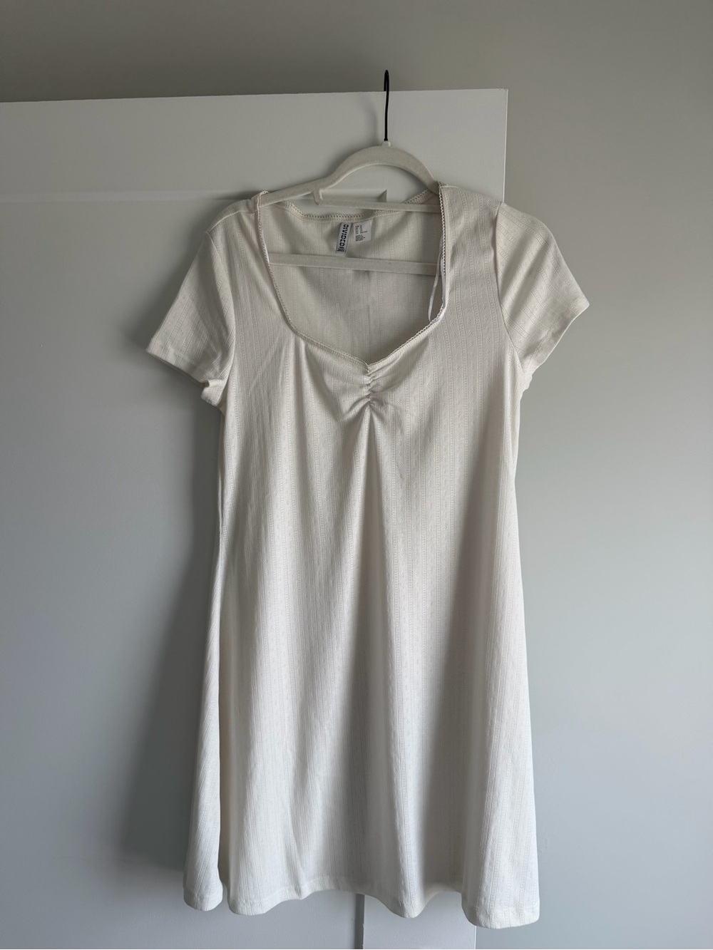 H&M Cream Dress/Beach cover up - never worn